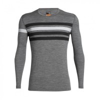 BLUZA 200 OASIS LS CREWE HERITAGE STRIPE MEN
