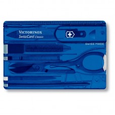 CARD SWISS CLASSIC BLUE 0.7122.T2
